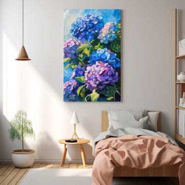 Hortensia En Peinture